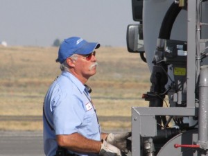 Joe fueling